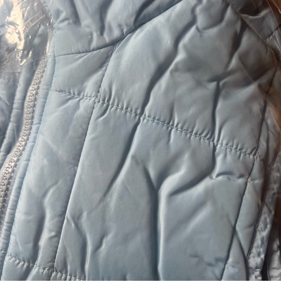 Y2K Abercrombie & Fitch Puffer Vest Light Blue Women’s Size Small - Picture 9 of 10